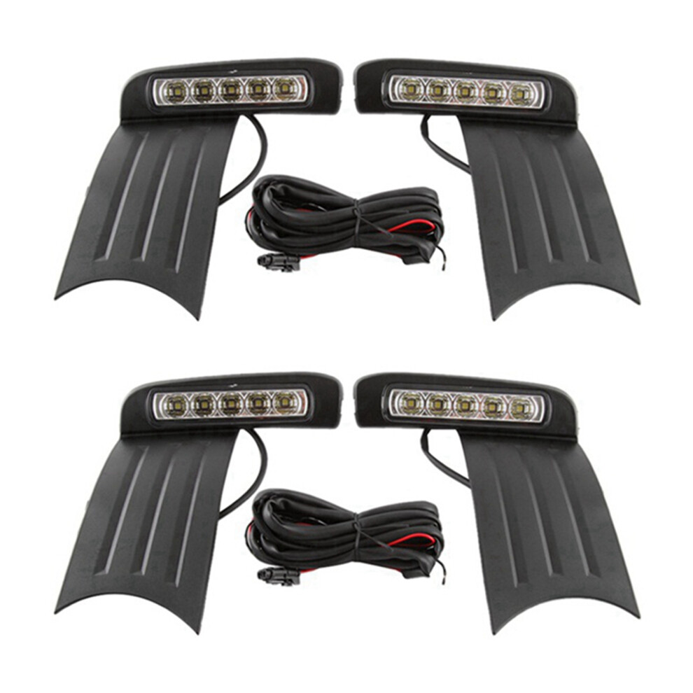 1 Pair Drl Led Daytime Running Driving Fog Lamp For Light 4711434702243