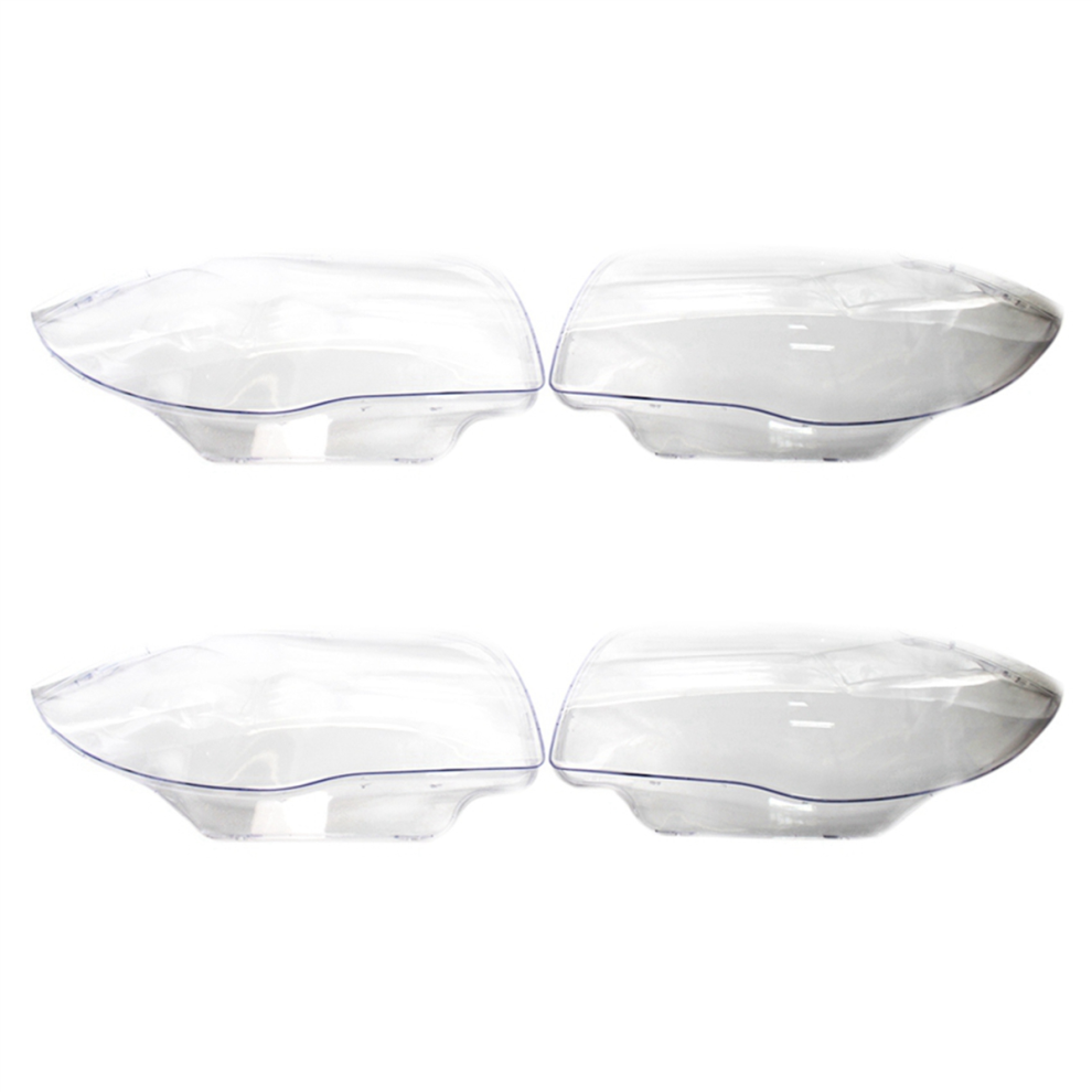1 Pair Headlight Cover Headlight Lens For- E81 E82 E87 E88 4711434703110