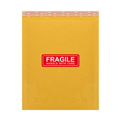 1 Roll/500Pcs Fragile Stickers - Fragile Handle with Care Labels 2