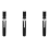 1 pcs Black Aluminum alloy Chalk Keeper Holder (Black) 1
