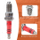 1 Pcs 3-Electrode Spark Plug D8TC for 125Cc 150Cc 200Cc 250Cc 6