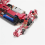 1 Set Steering Clutch Assembly Steering for 1/14,Red 5 pcs 5