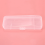 1 Pcs Storage Box Men Shaver Case Transparent Plastic Case 4