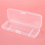 1 Pcs Storage Box Men Shaver Case Transparent Plastic Case 6