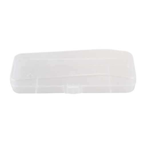 1 Pcs Storage Box Men Shaver Case Transparent Plastic Case 1