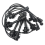 1 Set Spark Plug Cable Set for Montero Sport 2