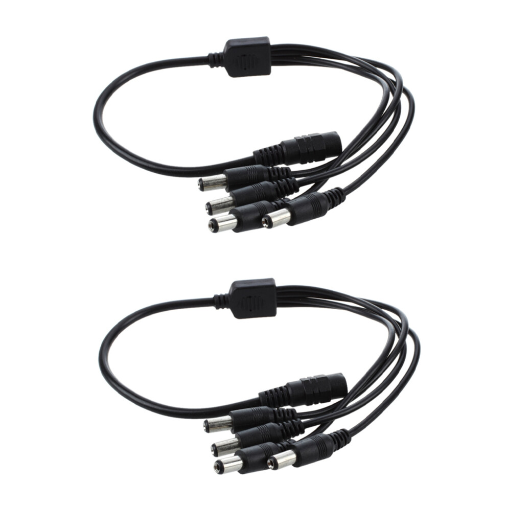 1 To 4 Dc Power 4-Port Splitter Adapter Adaptor Cable Cctv Camera 4711434790455