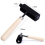 1.5 Inch and 3 Inch Hard Rubber Roller Heavy Steel Frame Craft Tools 5