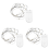 1/12 Dollhouse Miniature Led String Lights for Xmas Decoration 1