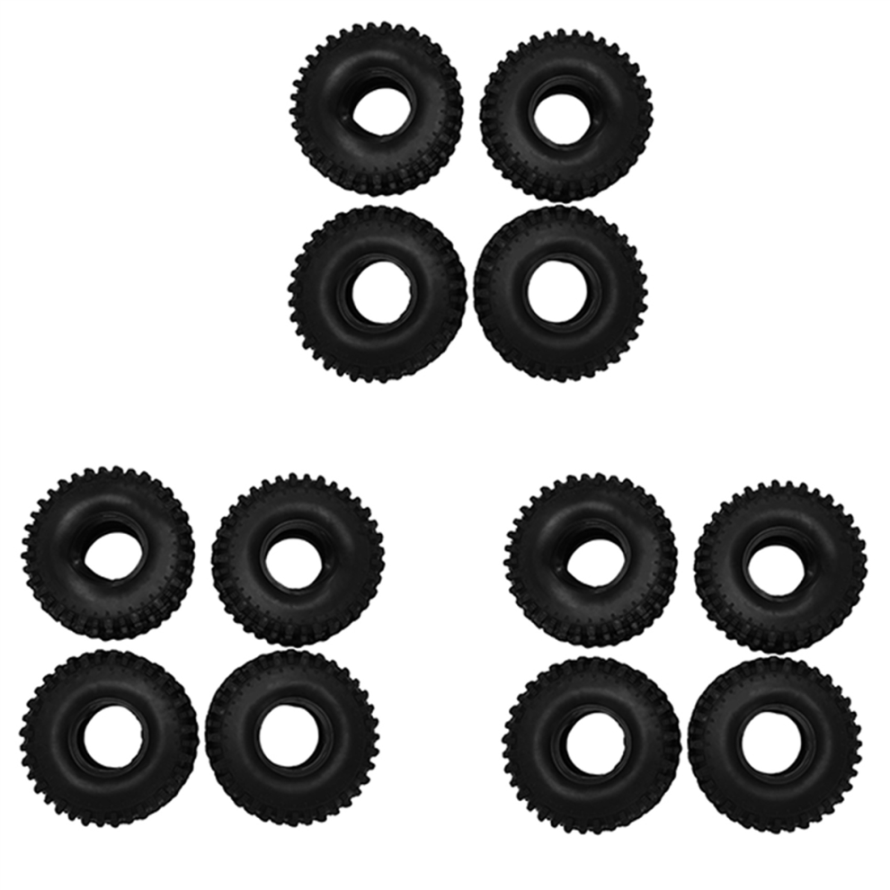 1.9 Rubber Rocks Tyres Wheel Tires For 1/10 Rc Rock Crawler Axial 4711434793104