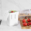 1.3 Gallon Kitchen Compost Bin Trash Can with Lid Trash Can White 6
