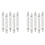 10 Pack R7S 118mm 300W 230V,R7S Halogen Linear Light Bulb 1
