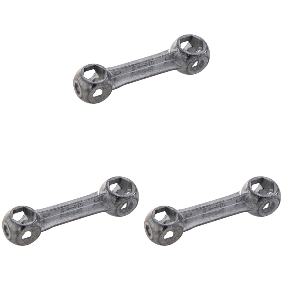 10 in 1 Bicycle Dumbell Wrench Spanner Bike Repair Tool 6mm-15mm