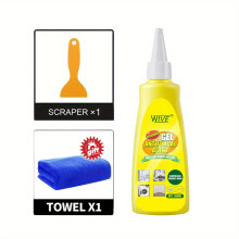 (100ml) Mold Remover Gel, Multifunctional Anti-Mold Gel for Sinks, Bathtubs, Toilet Seats, Bathroom/Kitchen Stains, Restores Home Cleanliness