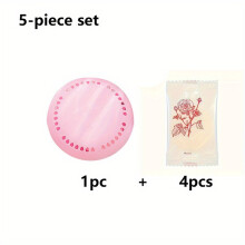 (Rose Shell, 5pcs) 5pcs, Lavender Jasmine Ocean Rose Lemon Fragrance Tablets, for Bathrooms, Bedrooms, Cars And Homes, Eliminating Odors In Wardrobes, Toilets