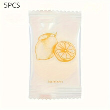 (Lemons, 5pcs) 5pcs, Lavender Jasmine Ocean Rose Lemon Fragrance Tablets, for Bathrooms, Bedrooms, Cars And Homes, Eliminating Odors In Wardrobes, Toilets
