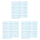 1:72 200/Set Plastic Ancient Figures Toy Blue 1