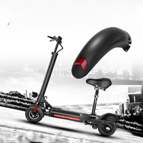 Garde-boue arrière de 10 pouces pour trottinette électrique avec feu arrière 2