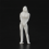 1:50 White Figures Architectural Model Human Scale HO Model ,10 Pcs 7
