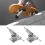 10 Pcs 29mm Fingerboard Trucks Finger Skateboard Deck with Nuts 6