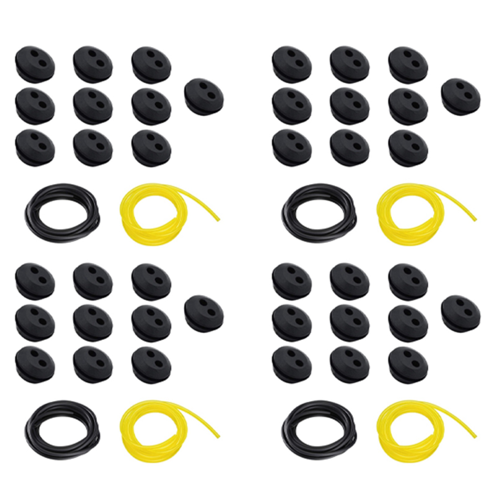 10 Pcs 2 Holes Fuel Tank Grommet Rubber with Fuel Line Pipe-image-OPC-PJ2ZSQV-NEW