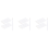10 Pcs Fine Point Pin Pen Refills Spare Refill for Weeding Pens 1