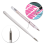 10 Pcs Fine Point Pin Pen Refills Spare Refill for Weeding Pens 3