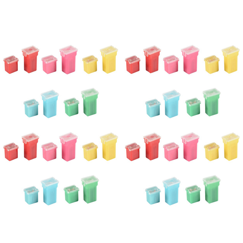 10 Pc Low And Tall/Std Shaped Assortment Fuse 20A 30A 40A 50A 60A 4711434711245