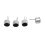 10 Pcs 2 Pin Mini MIC Capsule Electret Condenser Microphone 2