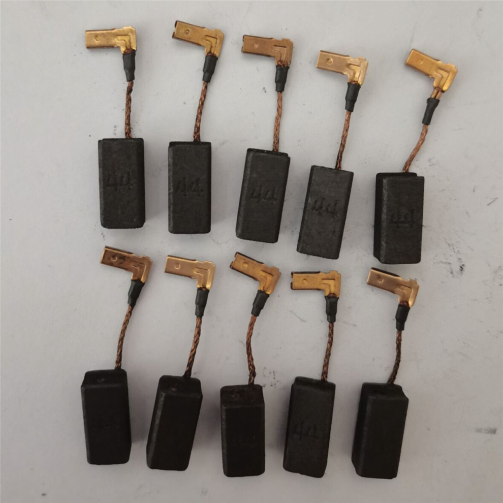 10 Pcs Carbon Brush For N183725 Dwe4057 Dwe4056 Dwe4051 4711434713881
