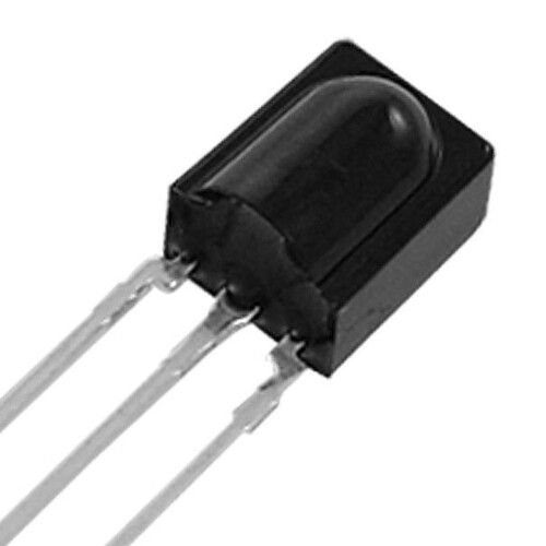 10 Pcs Reception Distance 15M VS838 IR Receiver Modules Black 2