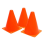 10 Pcs Traffic Cones - 7 Inch of Multipurpose Construction 2