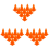 10 Pcs Traffic Cones - 7 Inch of Multipurpose Construction 1