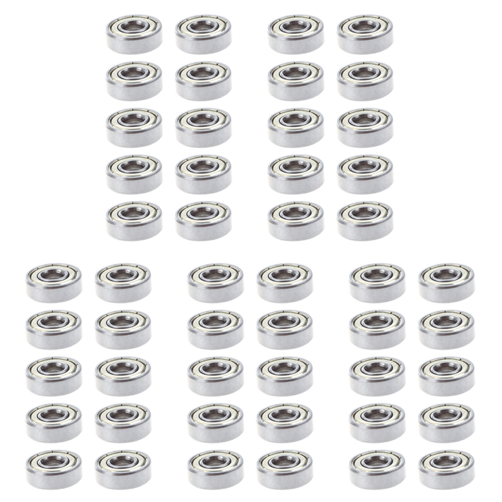 10 Pcs. Ball Bearings Miniature Deep Groove Ball Bearings 608 Zz 4711434718015