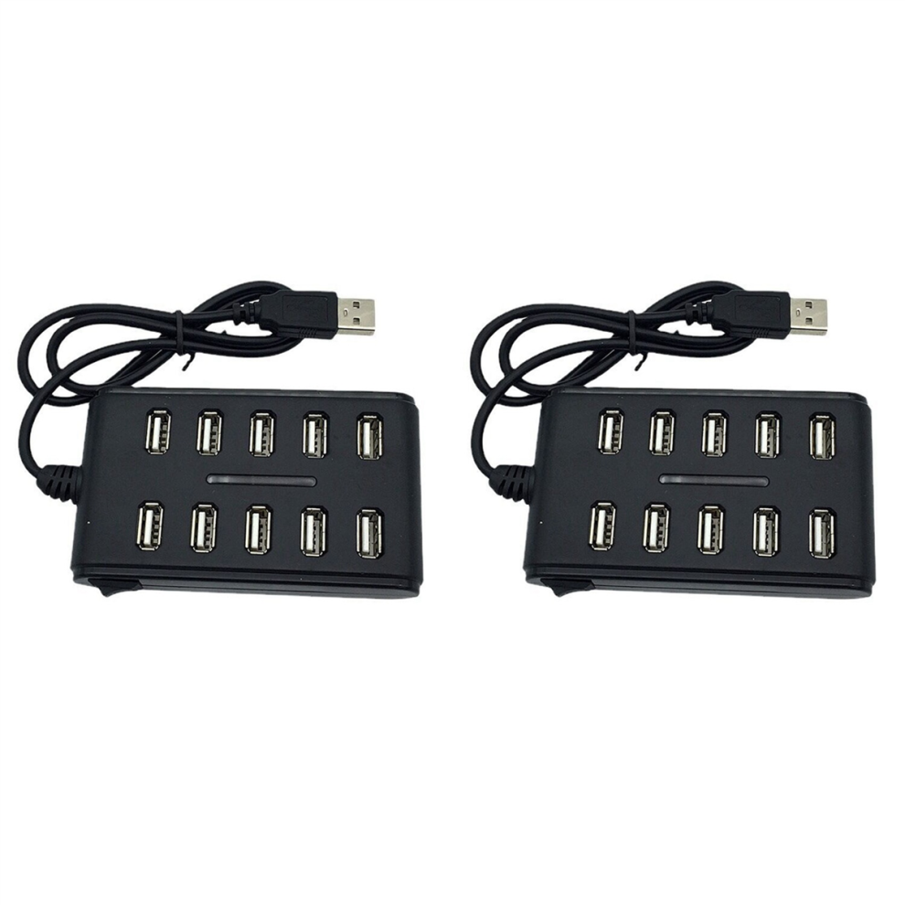 10 Port High Speed Extension Cable Usb 2.0 Hub Adapter For Laptop 4711434739676