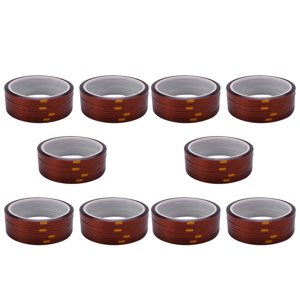 10 Rolls 33Mx3mm Heat Heat Temperature Adhesive Tape 4711434739850