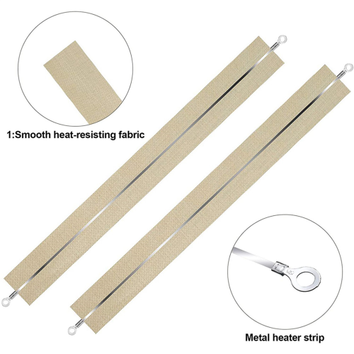 10 Pieces Impulse Sealer Heating Elements Repair Parts Kit for -400 2