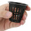 100 Pack Net Cups Slotted Mesh Wide Lip Filter Plant Net Pot 7