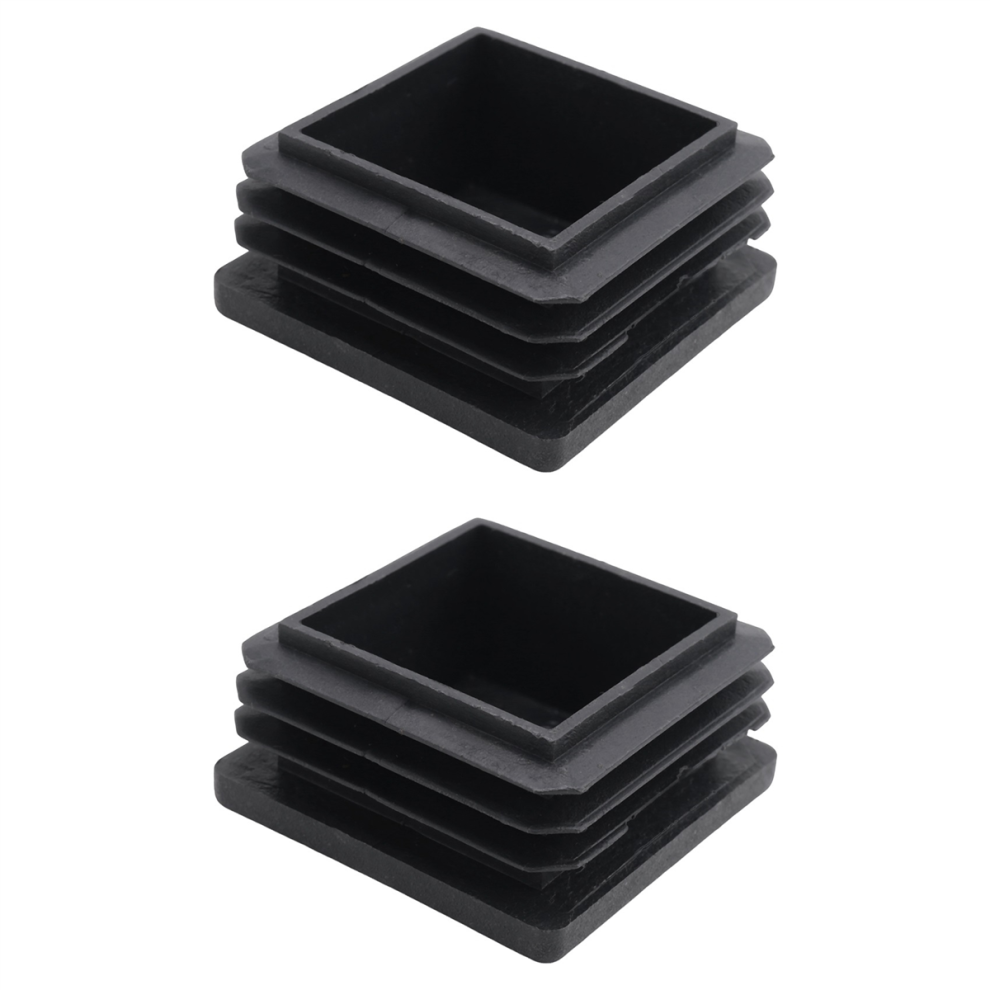 10 X Plastic Square Blanking End Cap Tubing Tube Inserts 38Mm X 38Mm 4711434731106
