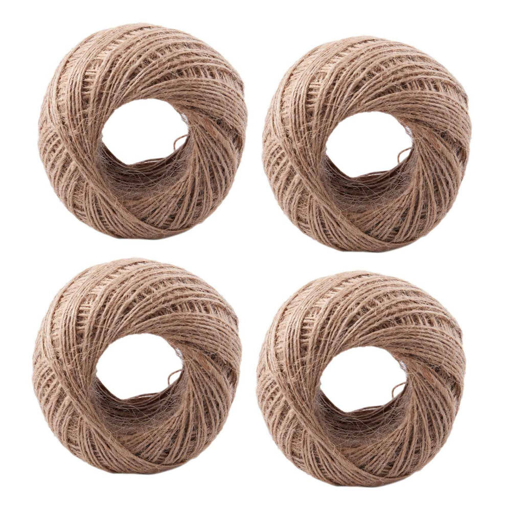 100 Meter - Natural Textured Hessian Twine String 1Mm 4713408176692