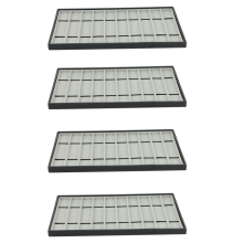 10 Slot Watch Band Holder, Watch Strap Case with Clear Lid A