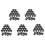 100 Pack 2.36 Inch Cups Slotted Mesh Wide Lip Filter Plant Net Pot 1