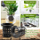 100 Pack Net Cups Slotted Mesh Wide Lip Filter Plant Net Pot Bucket 5