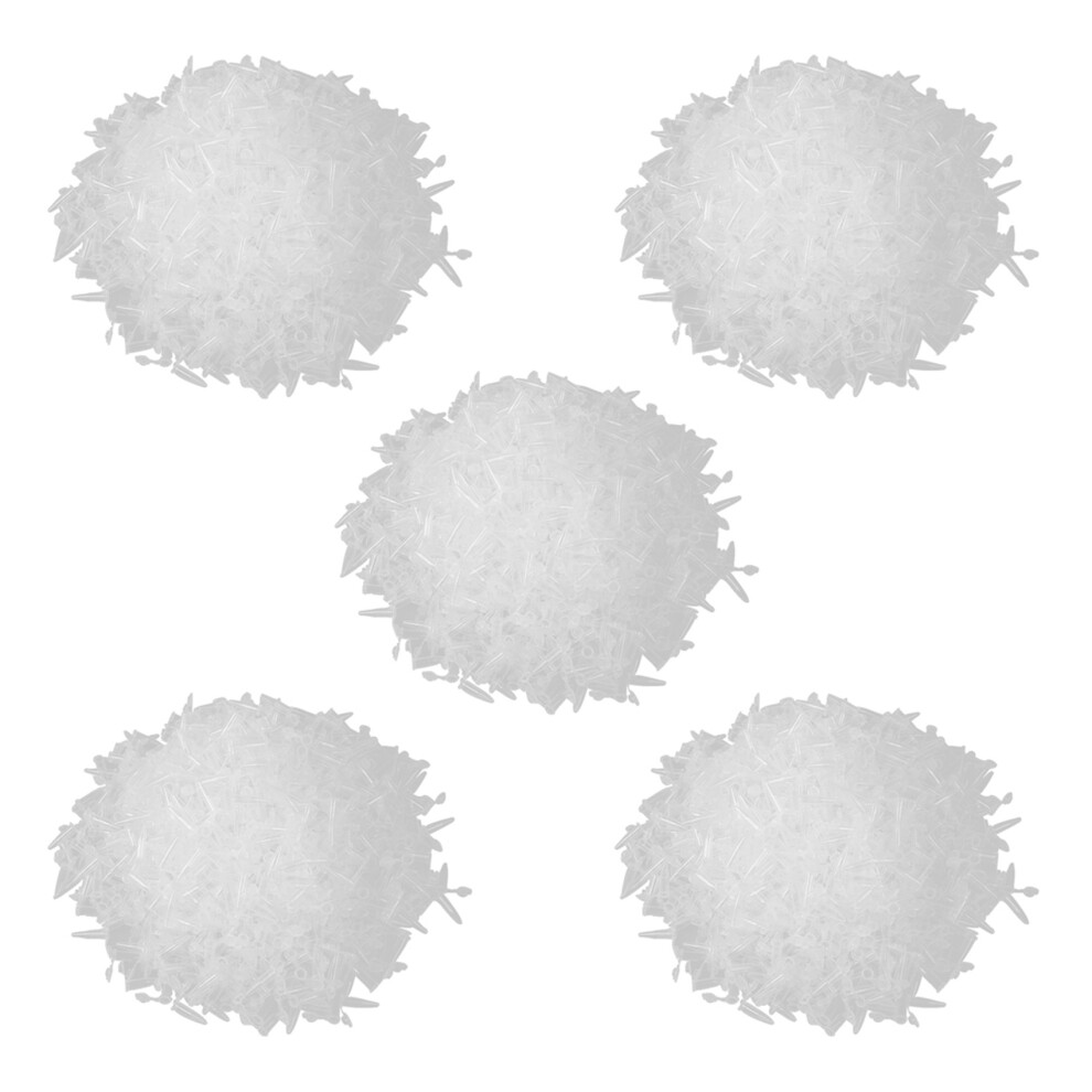 1000 Pcs Laboratory Clear White Plastic Centrifuge Tube 0.5ml-image-OPC-PJ2ZW8M-NEW
