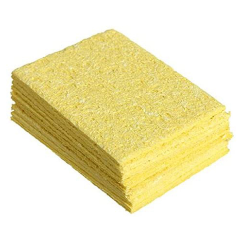 100 Pcs Soldering Iron Solder Tip Welding Cleaning Iron Sponge Pad 2