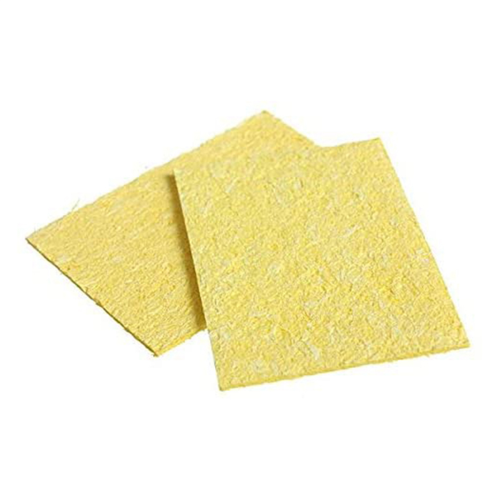 100 Pcs Soldering Iron Solder Tip Welding Cleaning Iron Sponge Pad 1