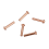 100 Pcs 5/64inch x 25/64inch Round Head Copper Solid Rivets Fasteners 2