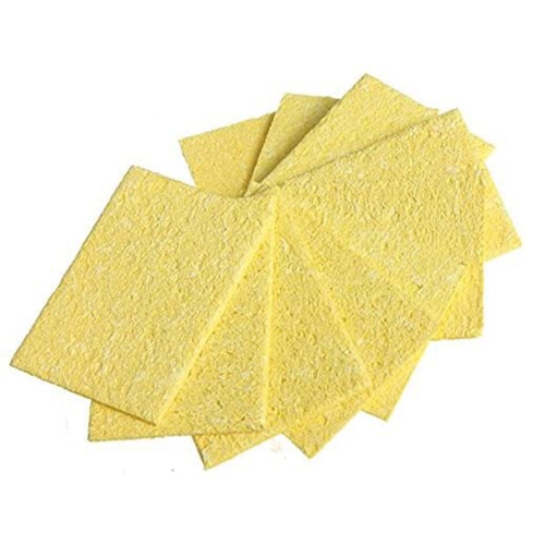 100 Pcs Soldering Iron Solder Tip Welding Cleaning Iron Sponge Pad 1