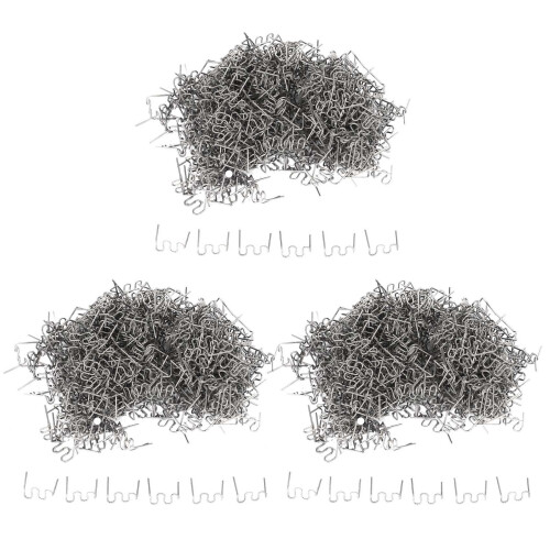 1000Pcs Staples for Hot Stapler Plastic Repair Repairs 0.8mm