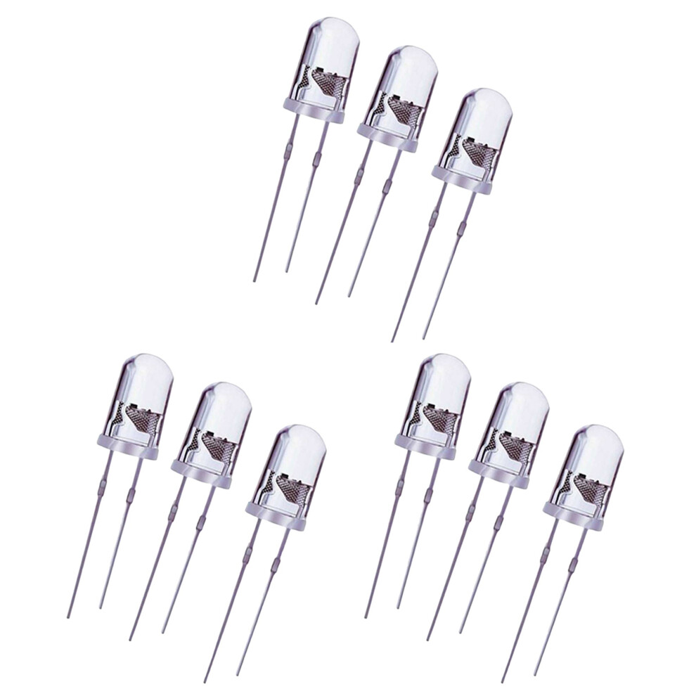 100Pcs 5Mm Round Uv Led Diode Super Bright Color 4711434723279